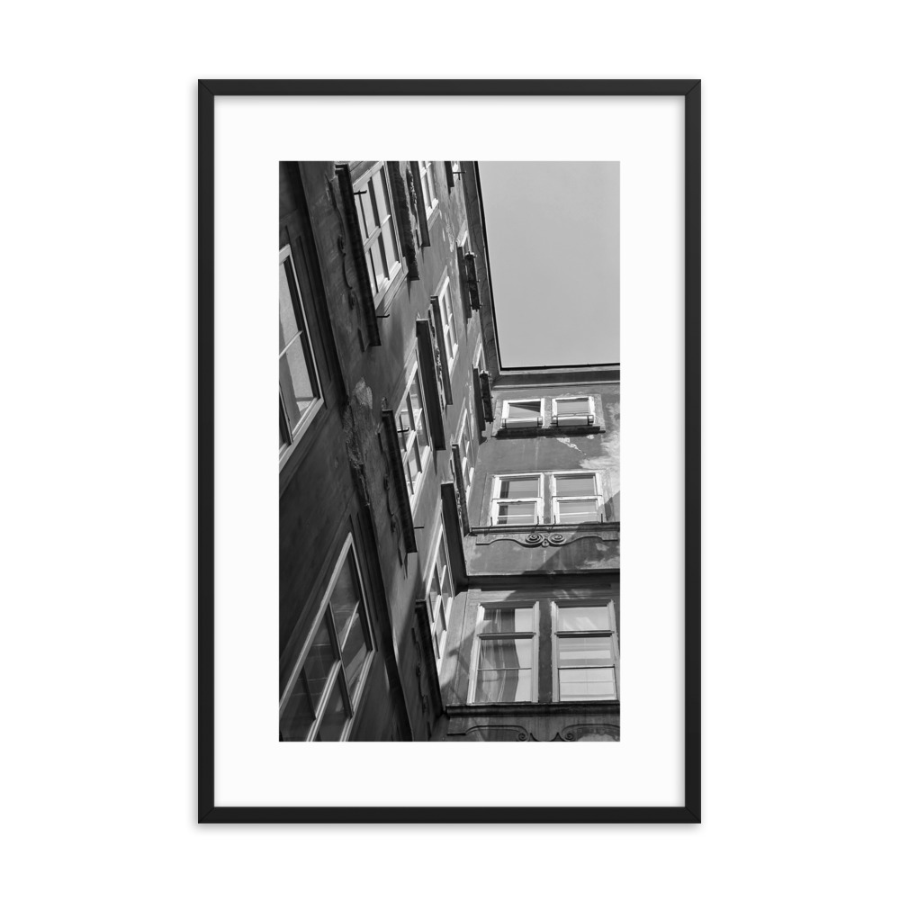 Building in Vienna - Framed